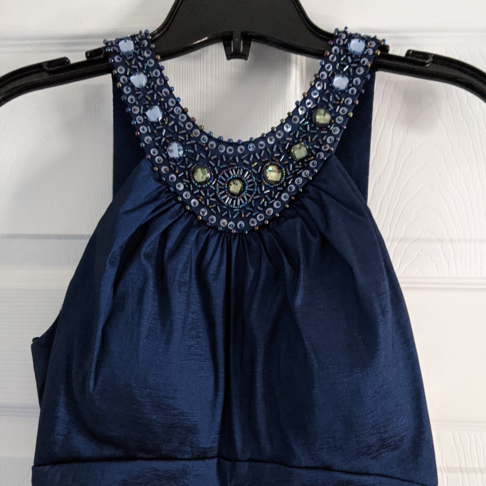 Navy blue dress